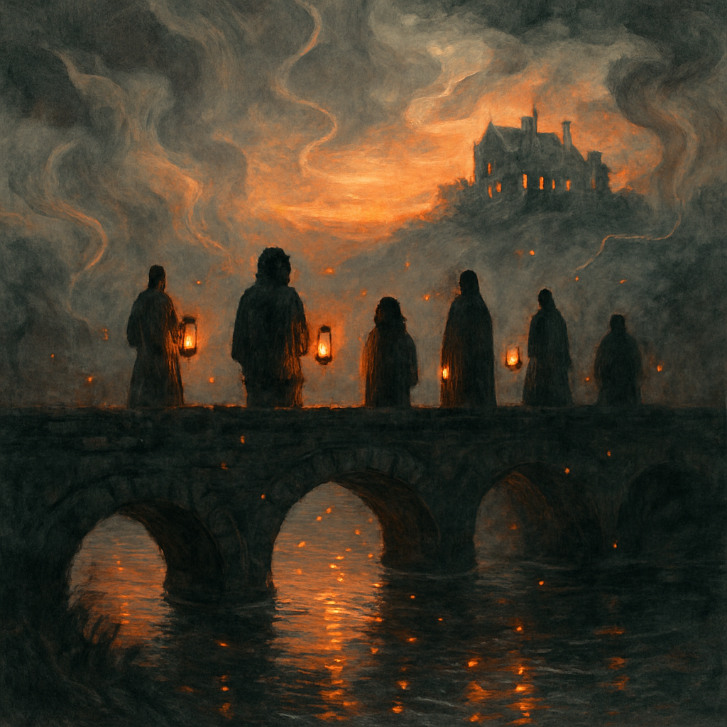 The Ember Bridge Vigil Paint by numbers kits