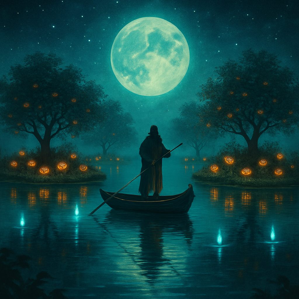 The Night Ferry Orchard painting number kit