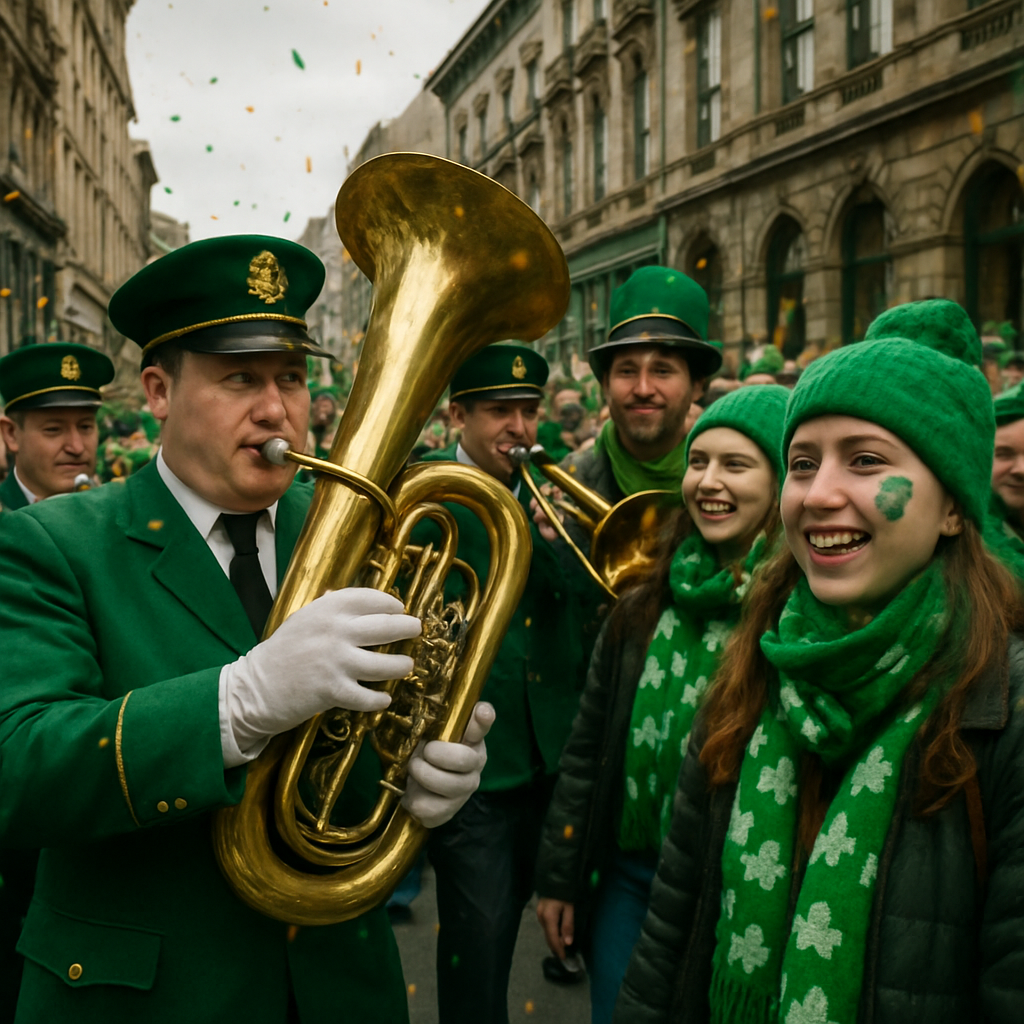 St Patrick Street Parade Tap Numbered painting kits