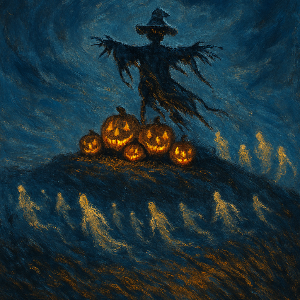 Gallows Hill Storybook Night paint by numbers