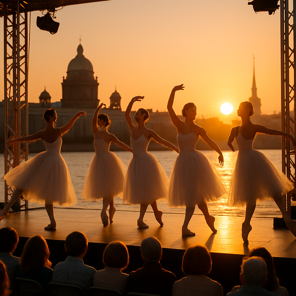 White Nights Ballet Festival Painting by numbers kit
