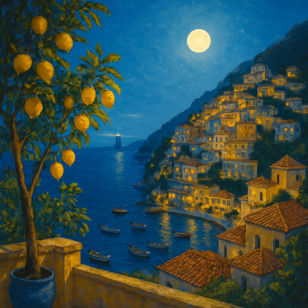 Italy Amalfi Starshore Paint by numbers kits