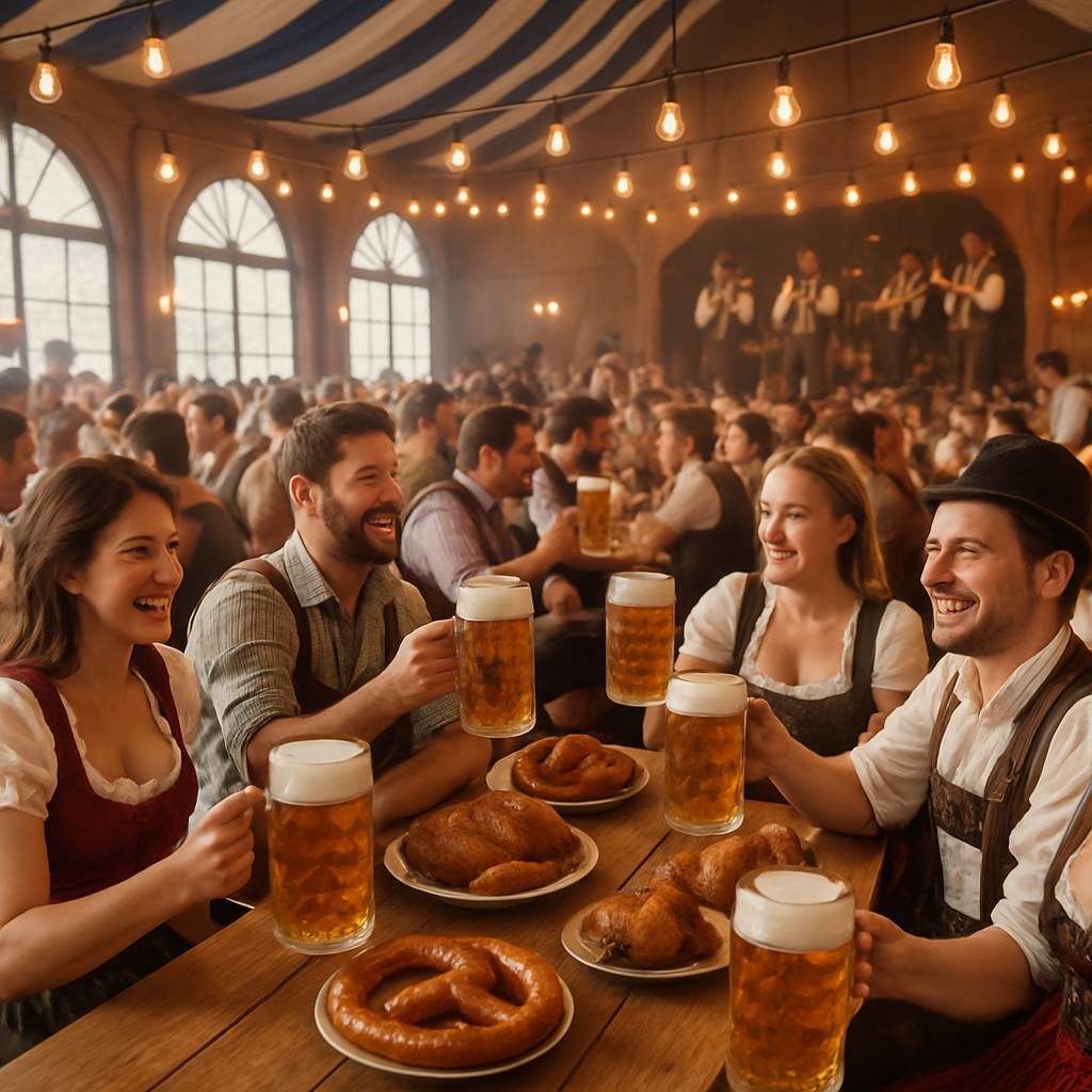 Oktoberfest Traditional Bavarian Celebration Paint by numbers kits