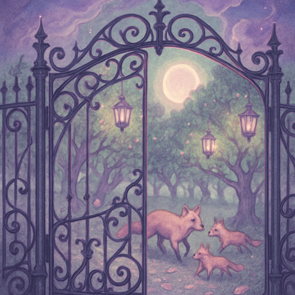 Lantern Orchard Gate Paint by numbers kits