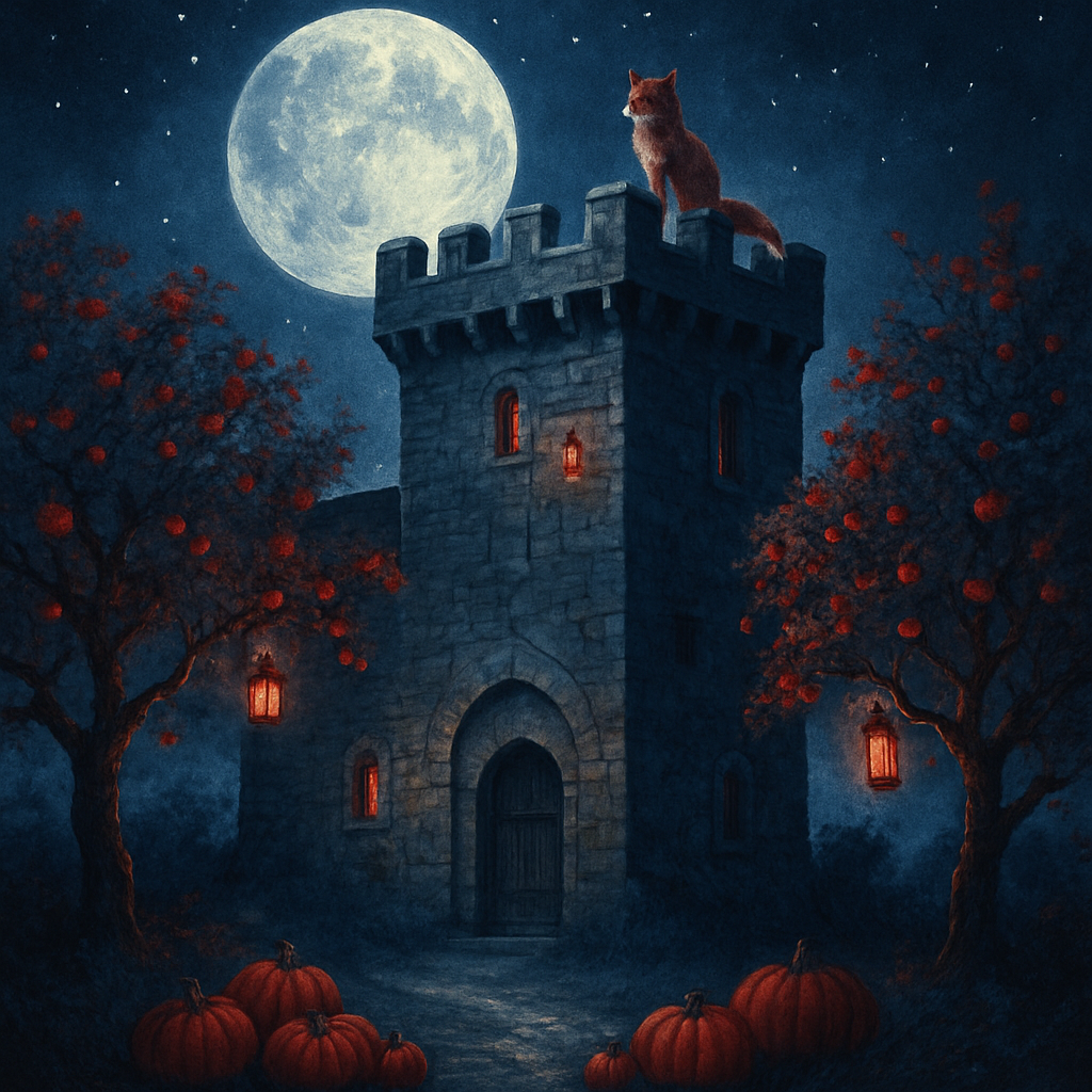 Moonlit Orchard Keep paint by color