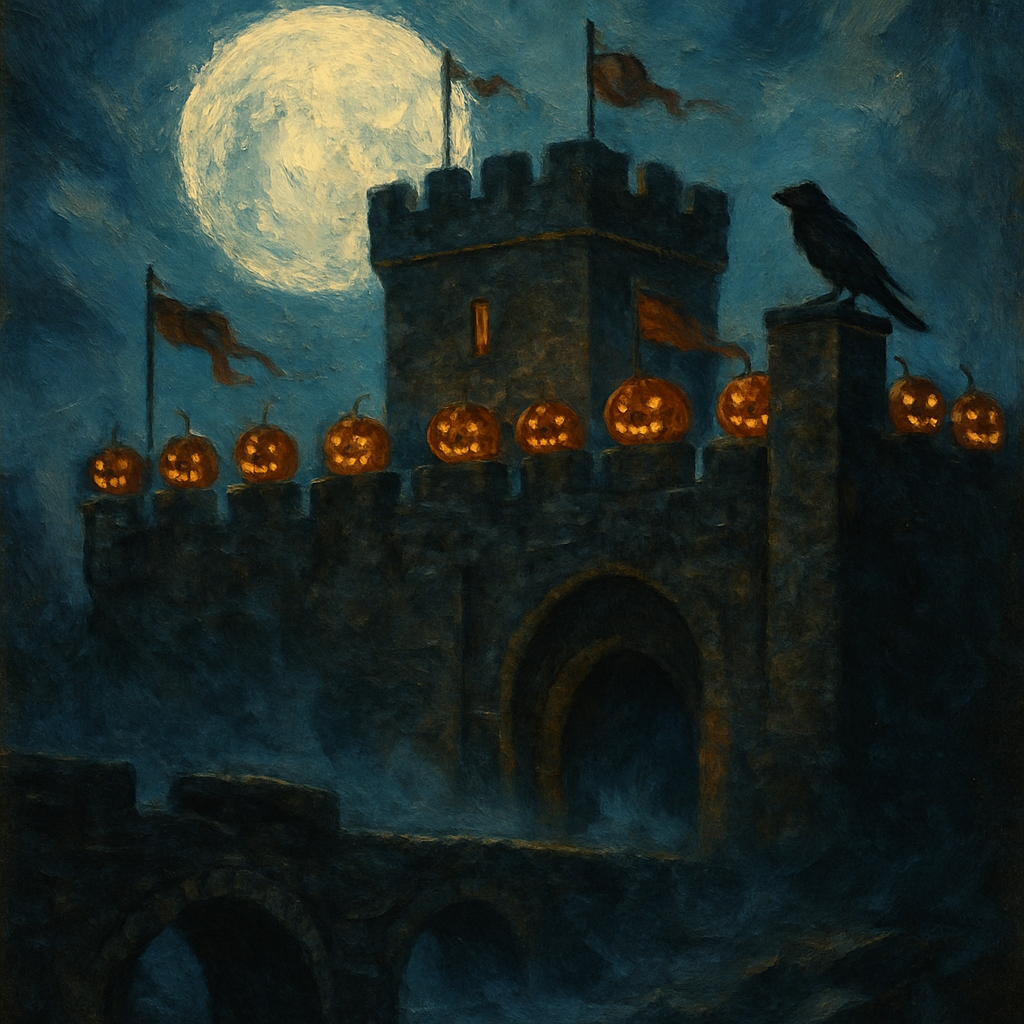 The Lantern Keep On Hollow Hill Paint by numbers art