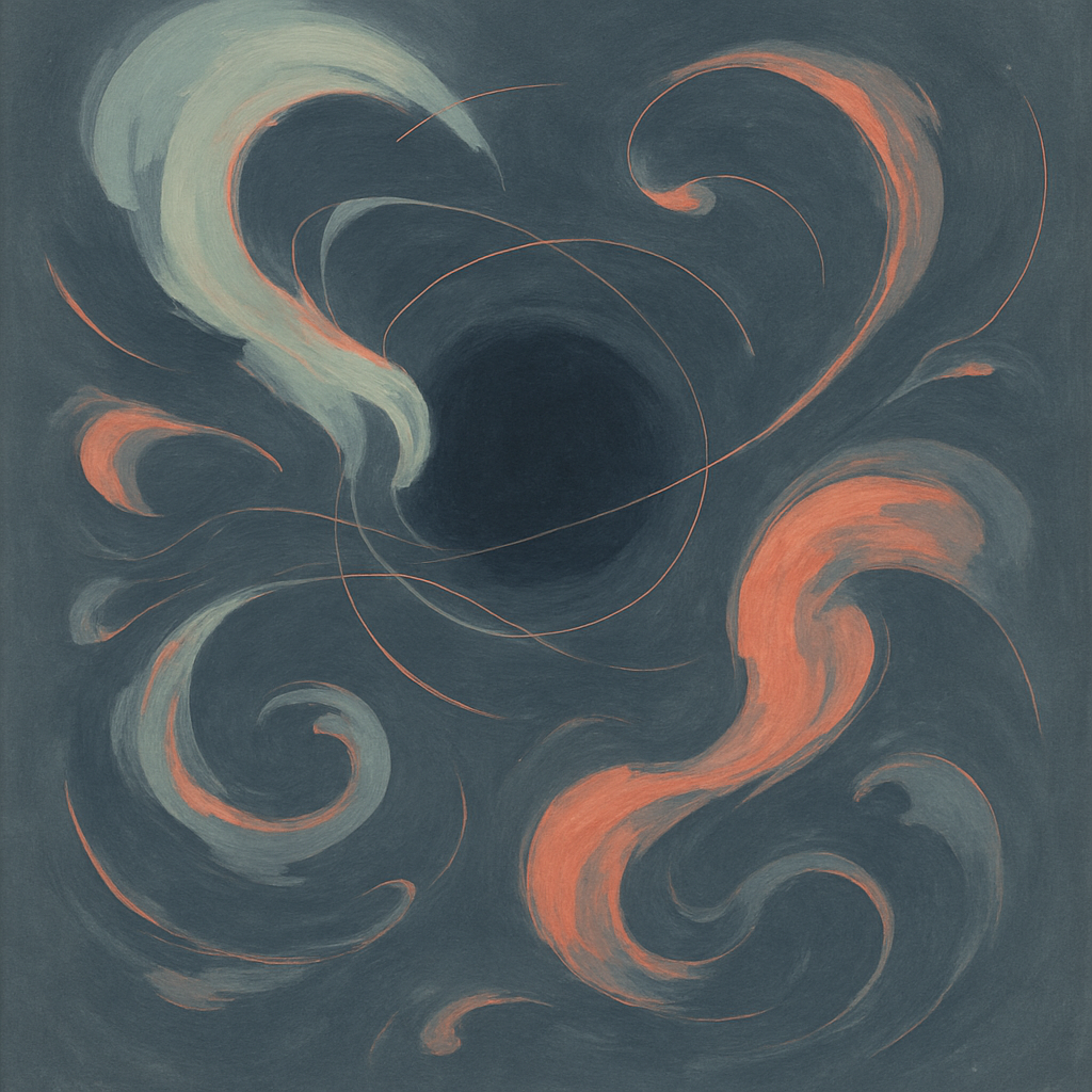 Abstract Gravity Drift DIY paint by numbers