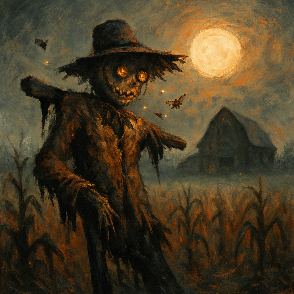 Fogbound Scarecrow Watch Painting by numbers kit