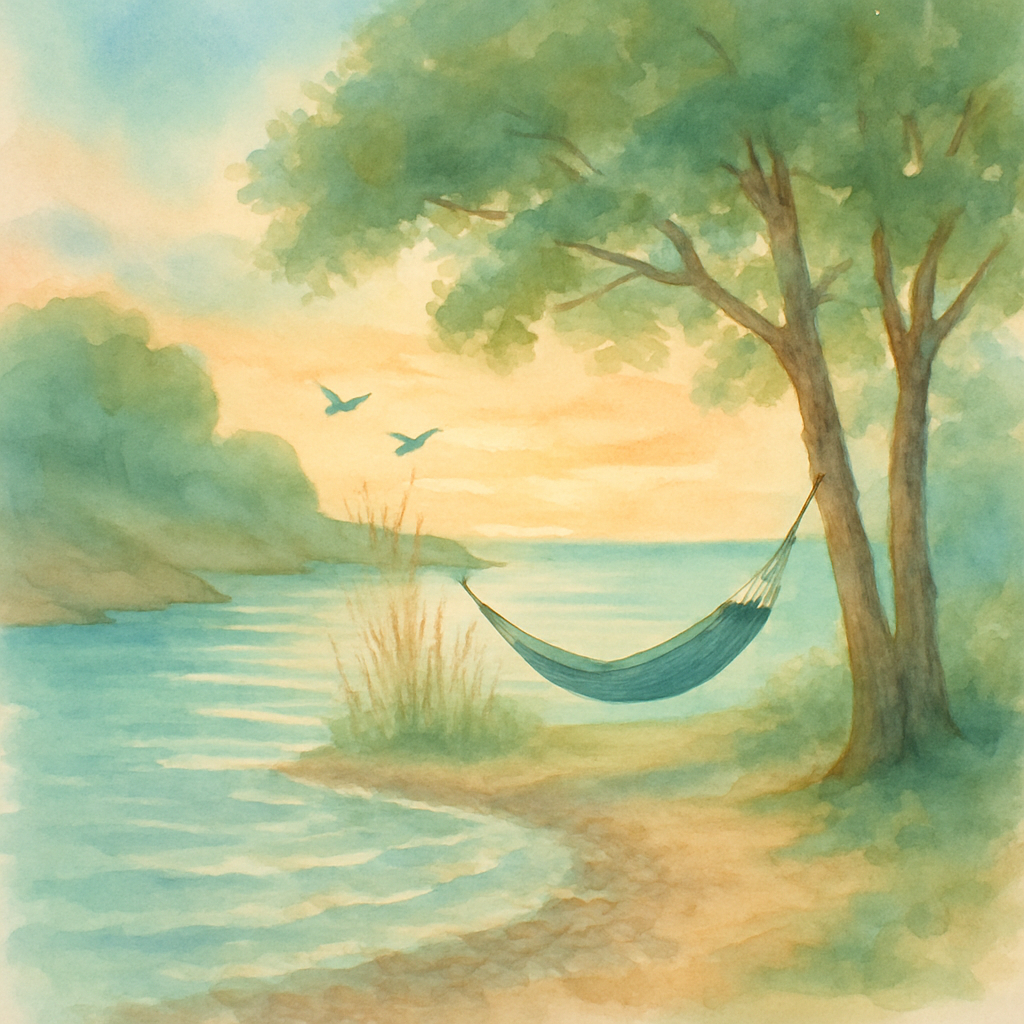 Hidden Cove Summer Dawn painting number kit
