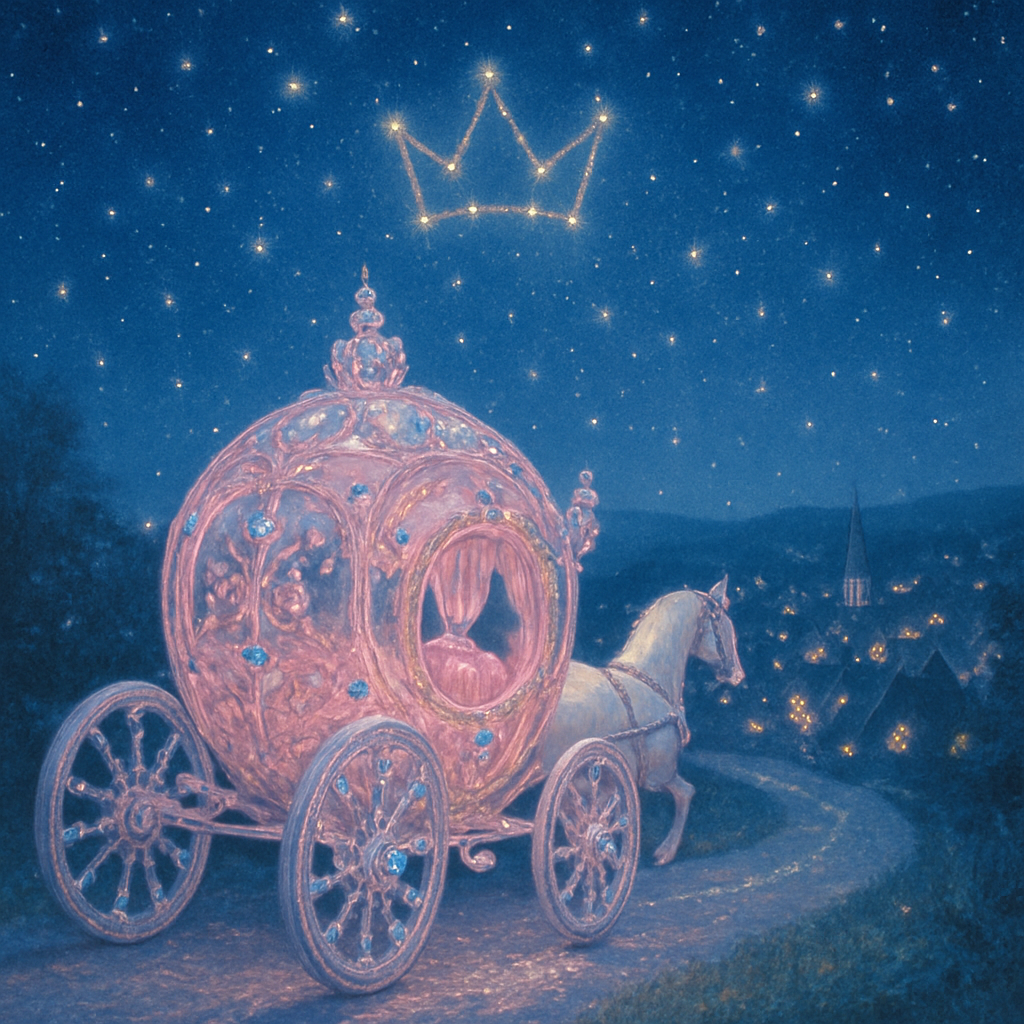 Princess Starbound Carriage paint by number