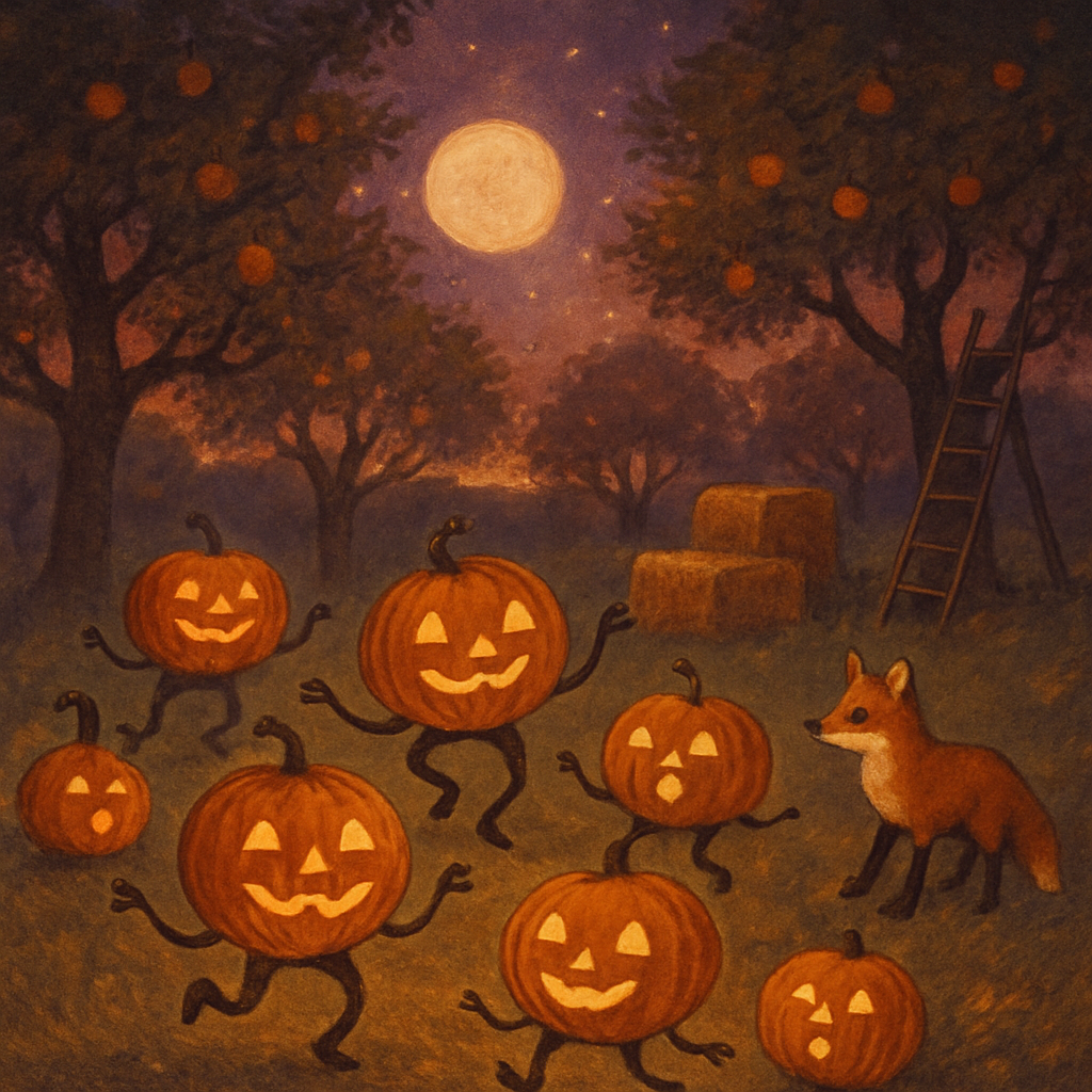 Moon Orchard Lantern Waltz Paint by numbers kits