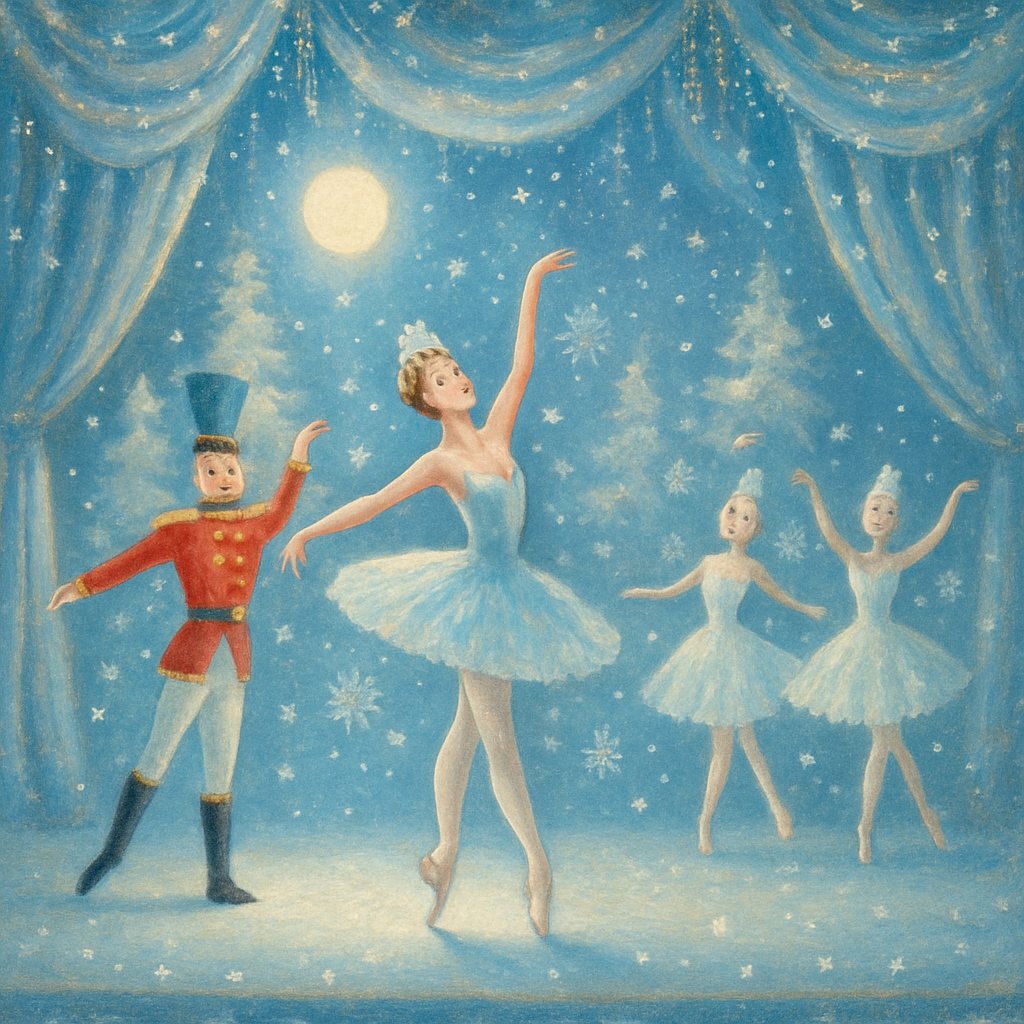 Twinkling Nutcracker Ballet Fantasy Numbered painting kits