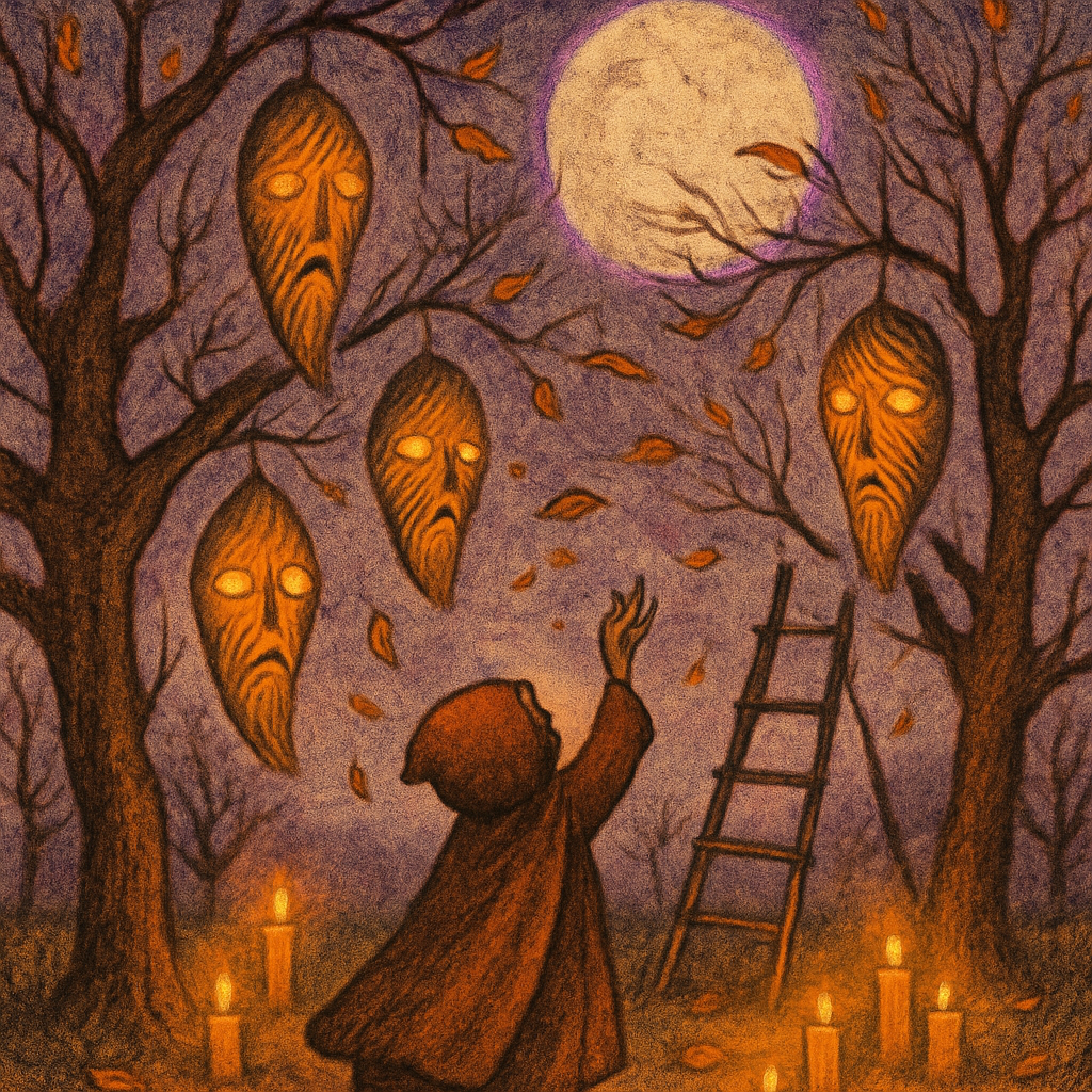 The Orchard Of Forgotten Faces Paint by numbers kits