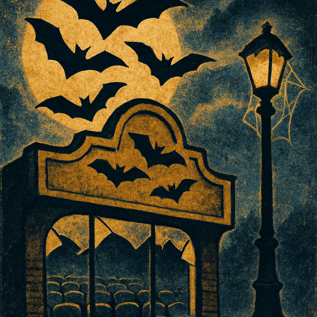 Twilight Of The Paper Bats DIY paint by numbers