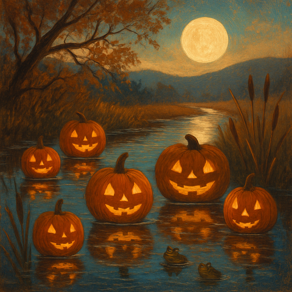 Twilight Pumpkin Riverbend paint by color