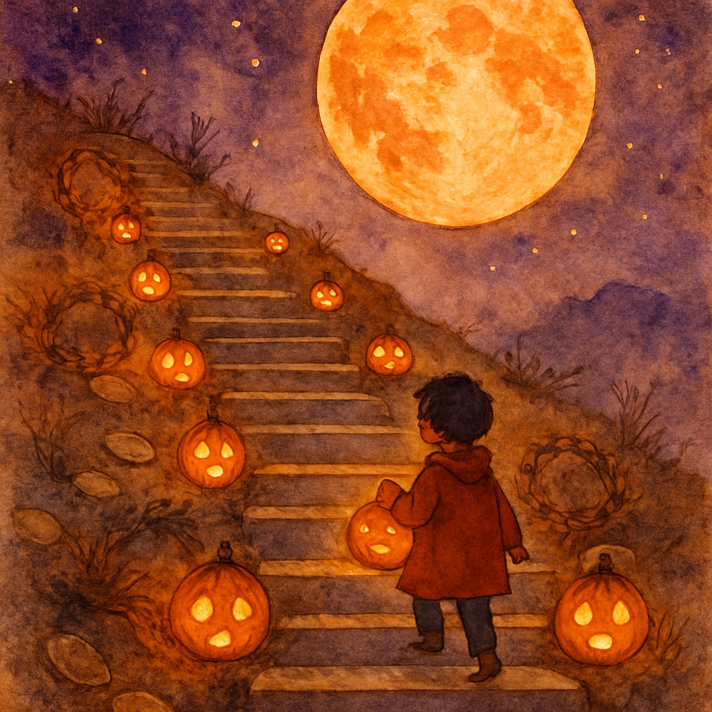 The Lantern Steps Of Old Hollow Numbered painting kits