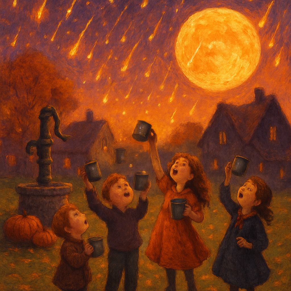 Starfall Over The Haunted Green Number painting