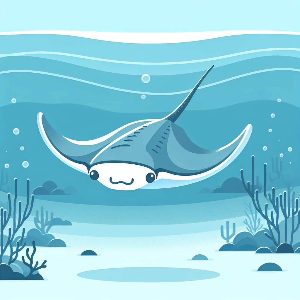 Mystical Manta Ray Numbered Painting Kits