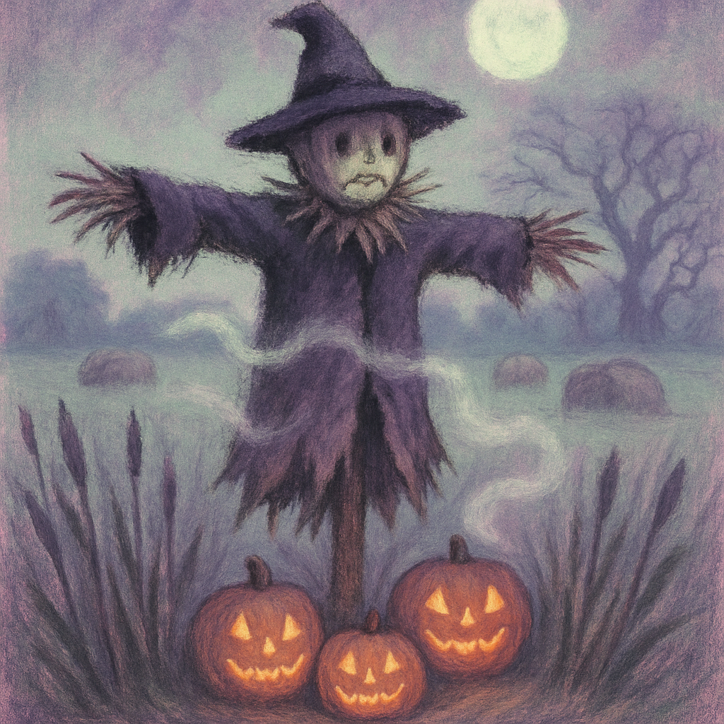 Foggy Scarecrow Watch paint by color