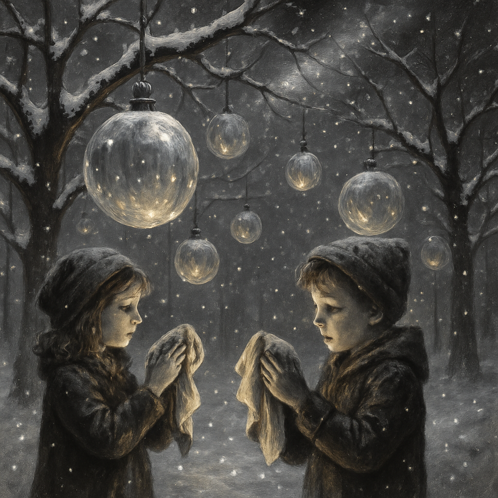 Starglass Bauble Orchard paint by numbers