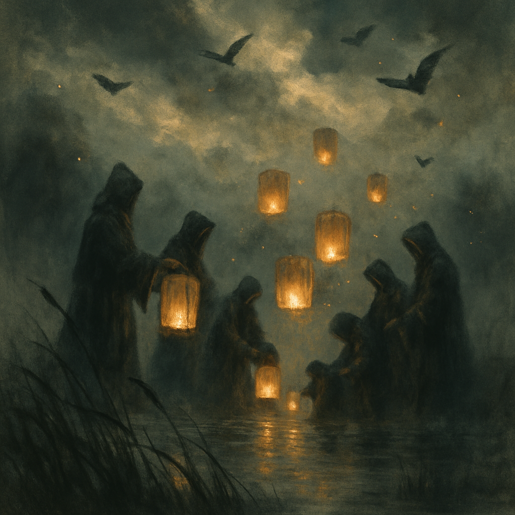 Fenlight Lantern Keepers paint by color