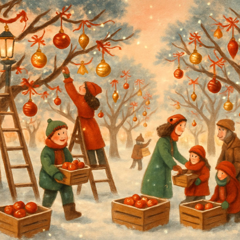 Ornament Orchard Harvest paint by color