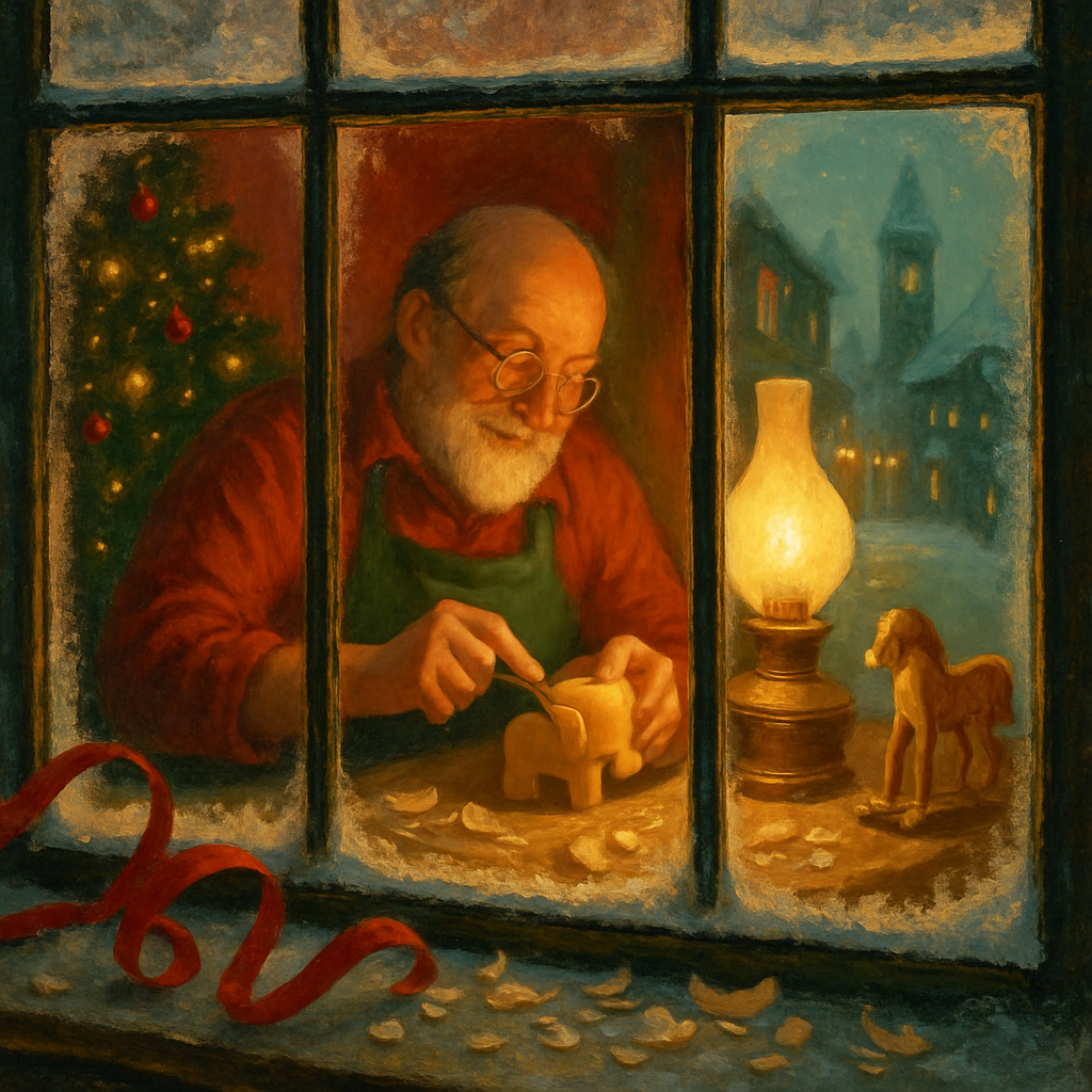 Toy Maker Workshop Window paint by color