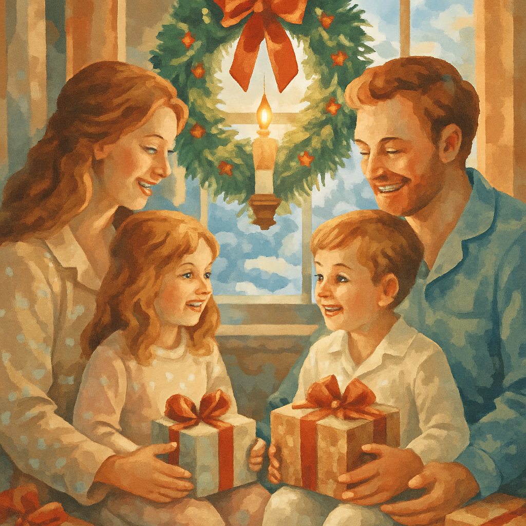 Cozy Christmas Morning paint by color