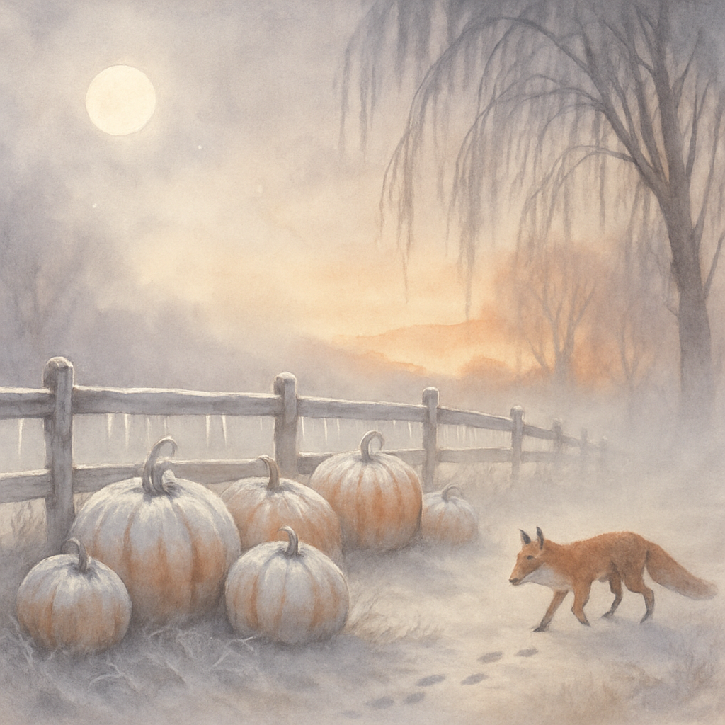 Frostline Pumpkin Watch paint by numbers