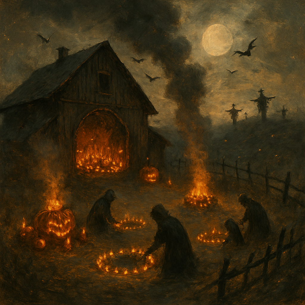 Sootfire Barnyard Vigil DIY paint by numbers