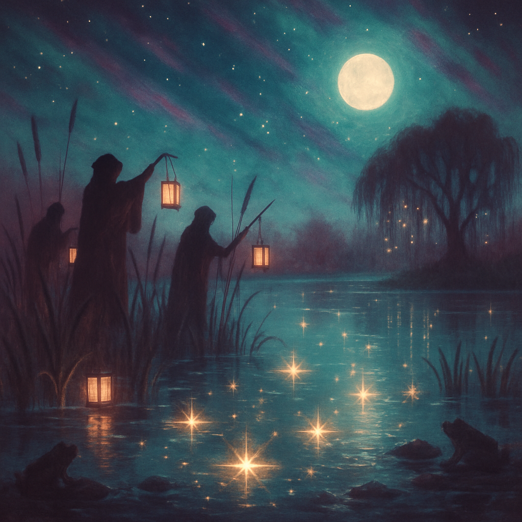 Starfall Over Witching Mire paint by numbers
