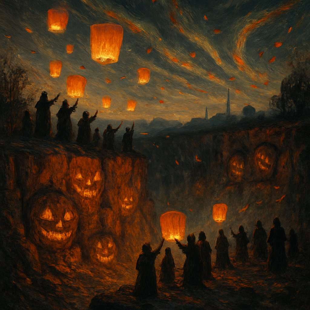 Emberwind Quarry Gathering Paint by numbers art