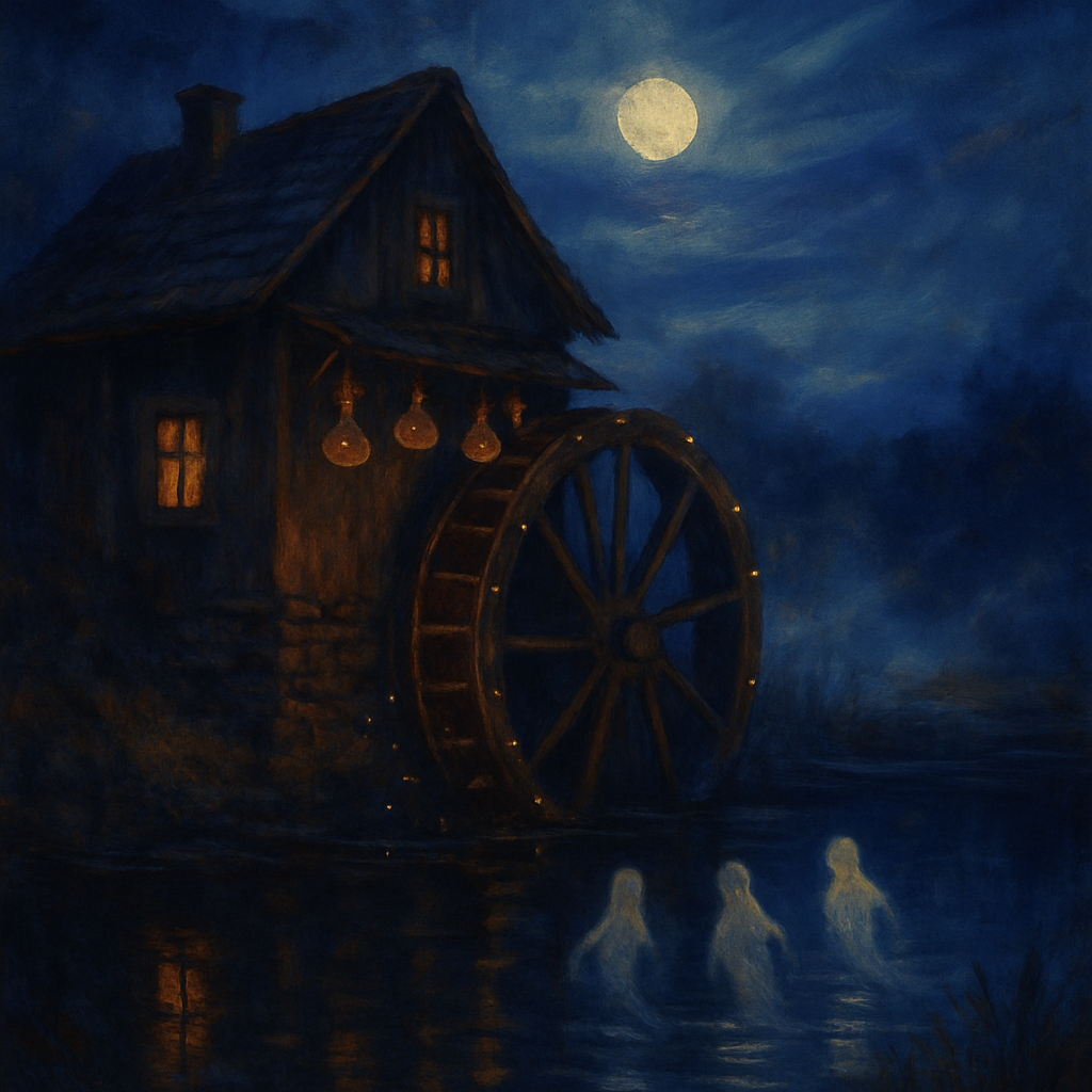 The Hallowed Millpond paint by color