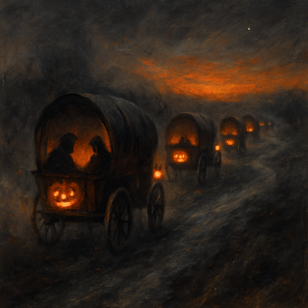 Cinderpath Hollow Caravan DIY paint by numbers