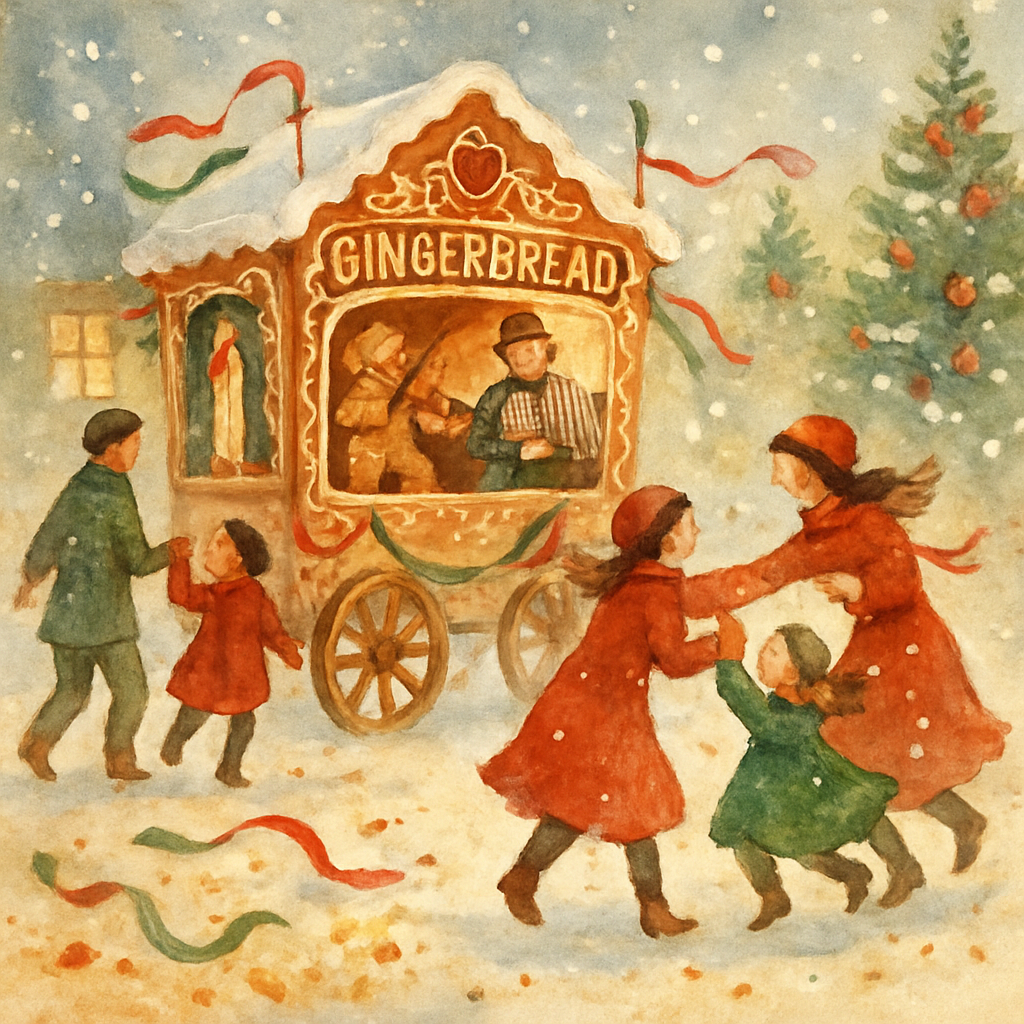 Twilight Ginger Cart Melody paint by number