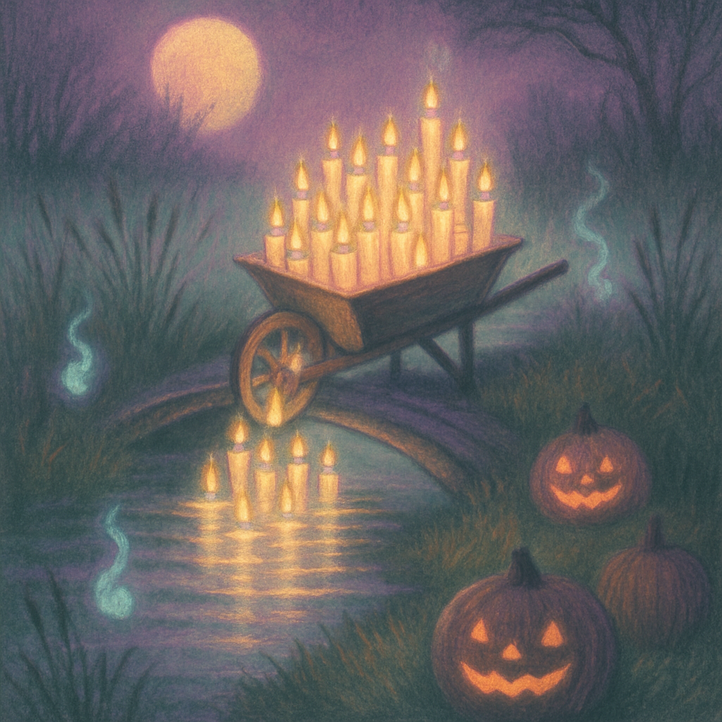 The Candlebarrow Crossing paint by number