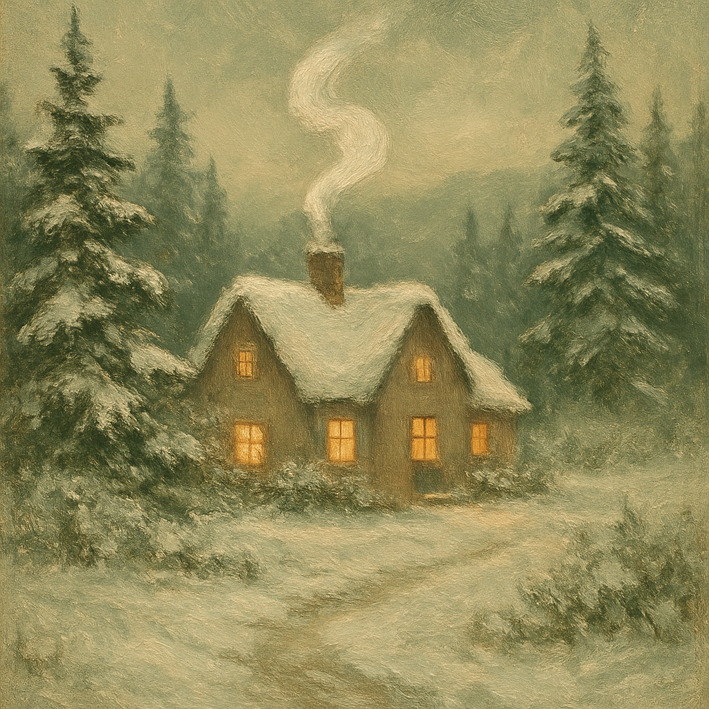 Whispering Pines And Smoke painting number kit
