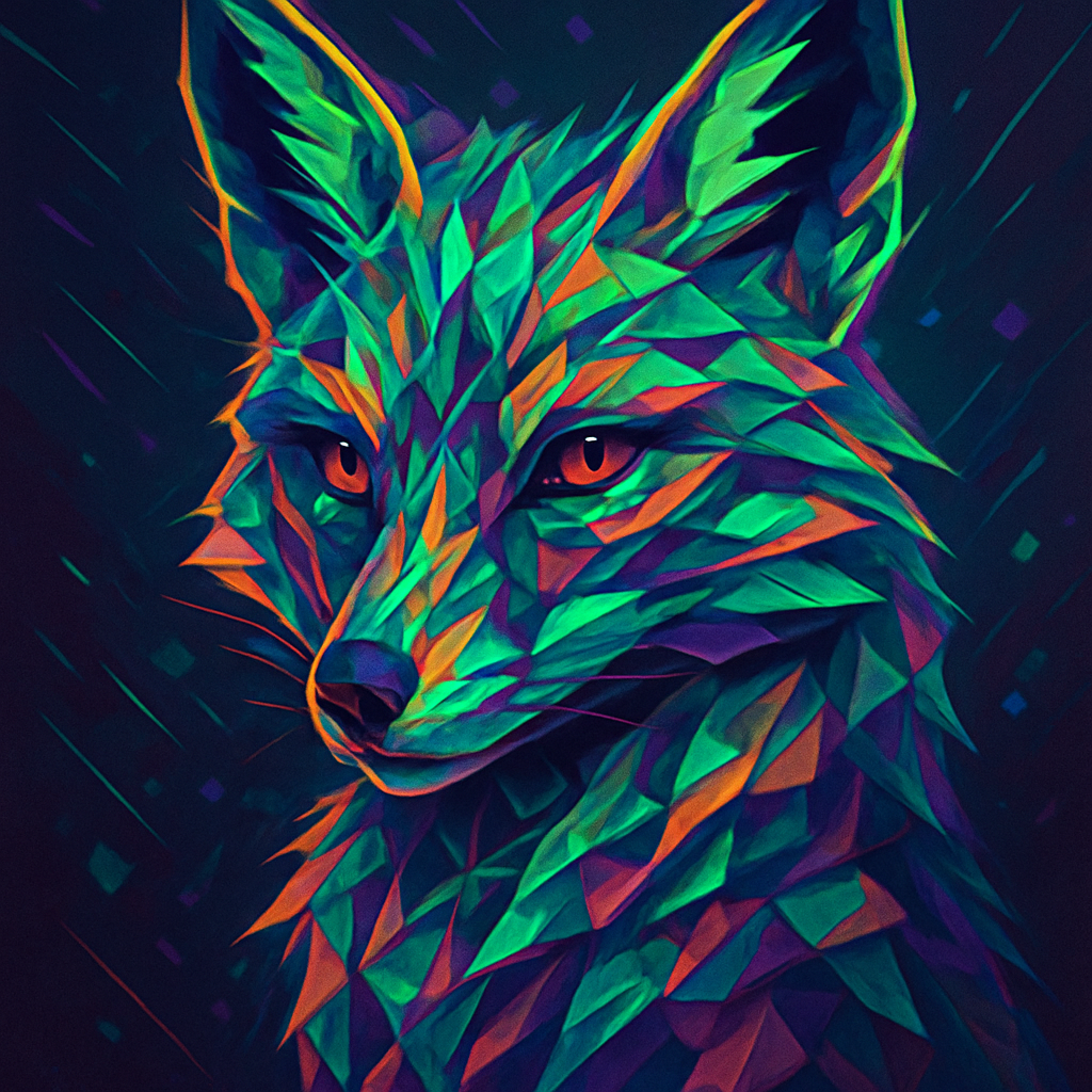 Prismatic Fox Sentinel painting number kit