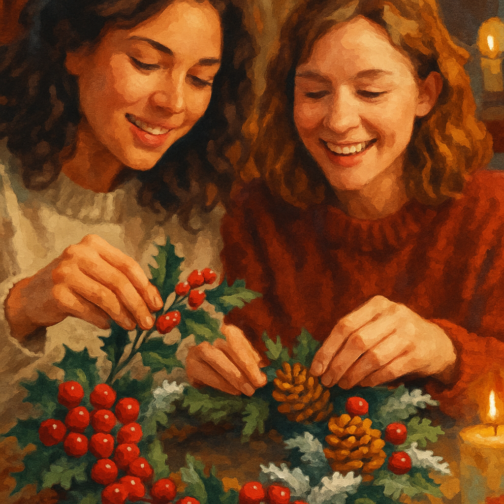 Wreath Makers’ Warmth paint by color