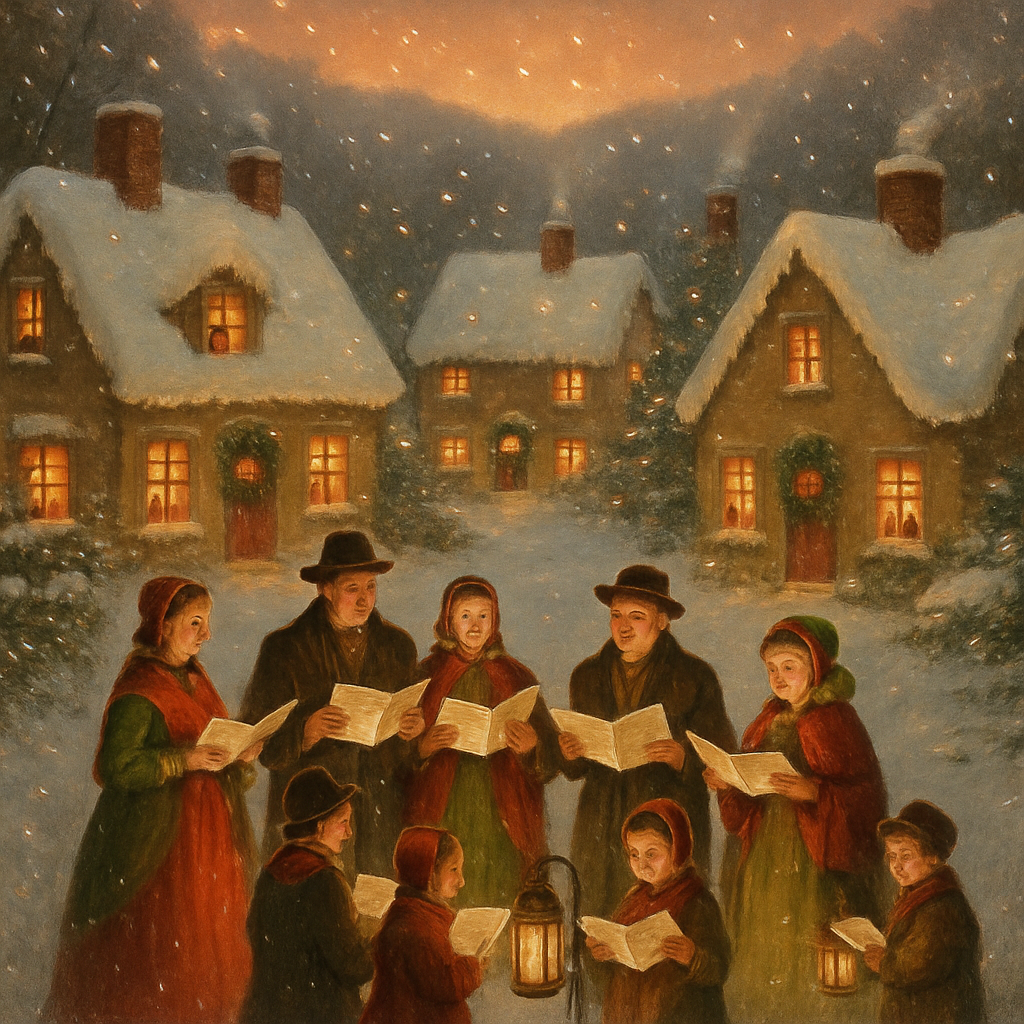 Cottage Choir At The Hollow Paint by numbers art