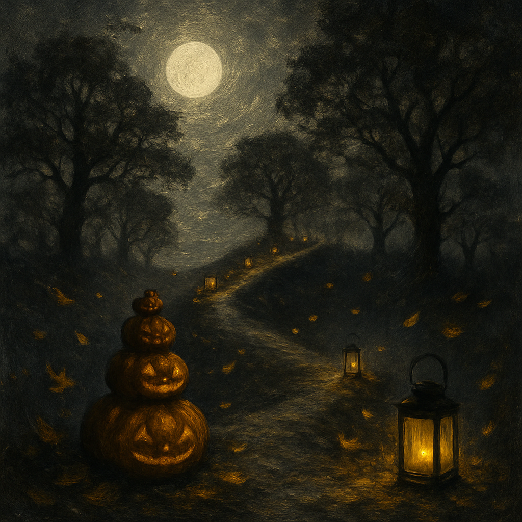 Lantern Ridge At Hollow Rise painting number kit