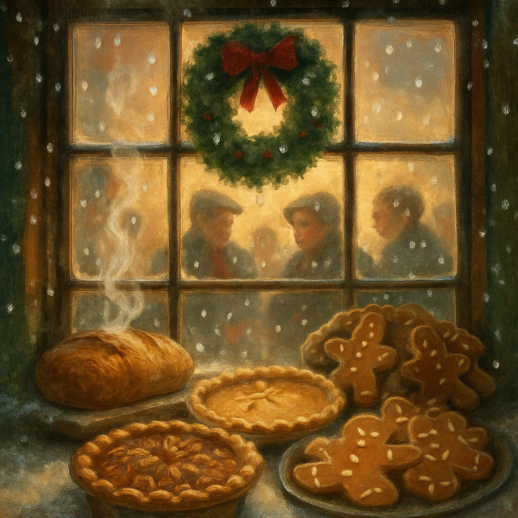 Quiet Bakery Window At Noon DIY paint by numbers