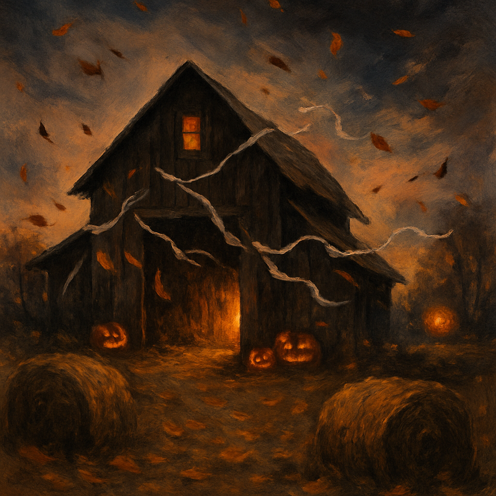Twilight Barn Of Echoes Numbered painting kits