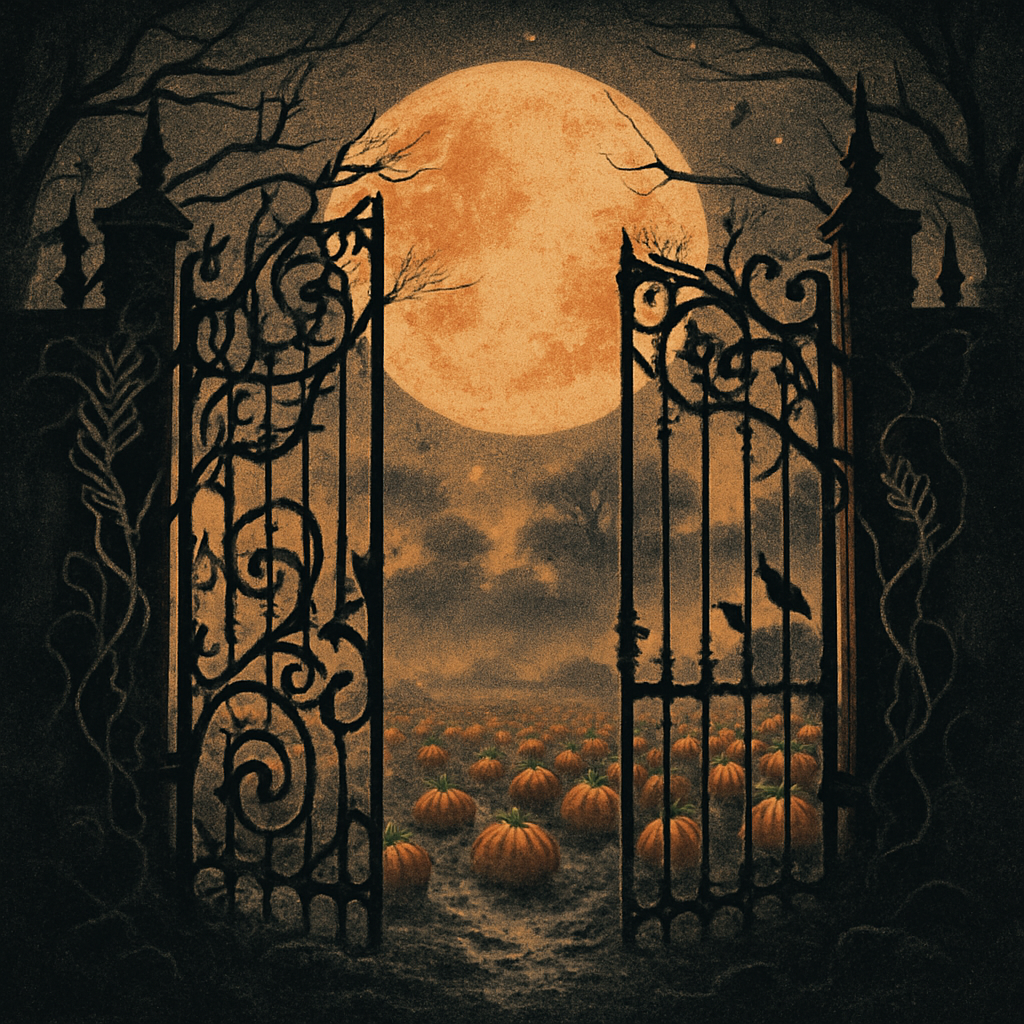 The Bone Orchard Gate Painting by numbers kit