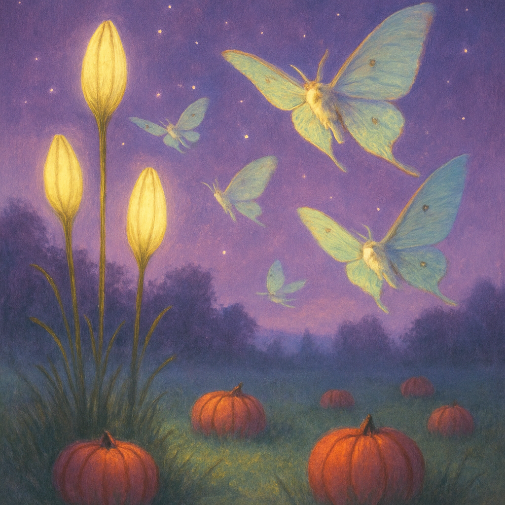 Mothlight Beacon Field Painting by numbers kit