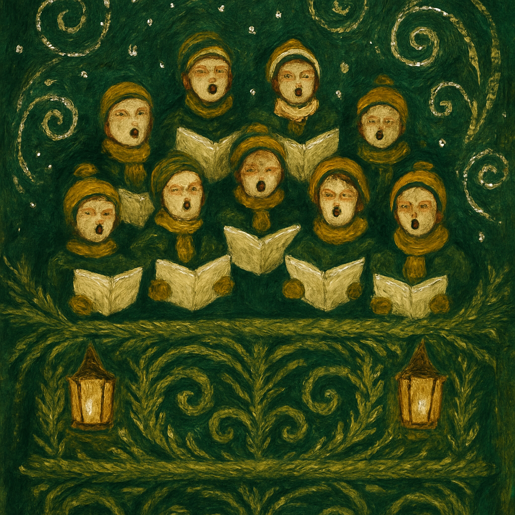 Pine Lantern Choir Loft Painting by numbers kit