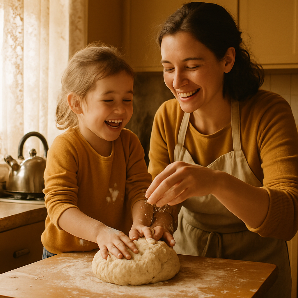 Cooking Together Morning Light DIY paint by numbers