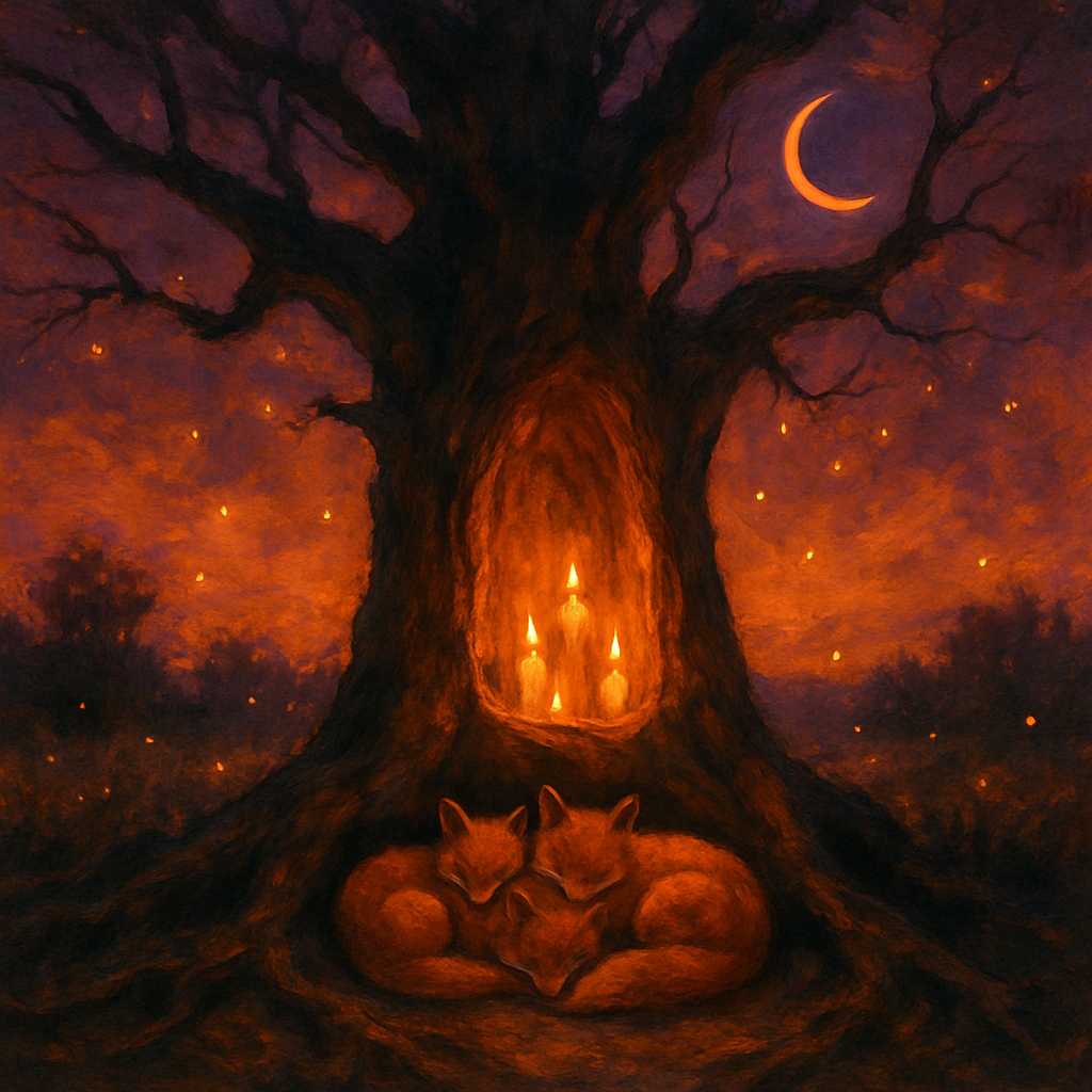 Nocturne Of The Hollow Oak paint by numbers