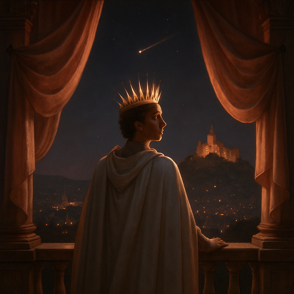 Princess Starborne Coronation Number painting
