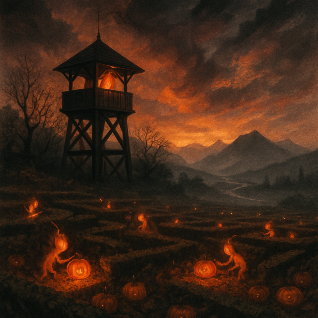 The Ember Orchard Keep Paint by numbers art